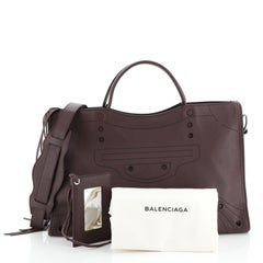 Balenciaga Blackout City Bag Leather Medium