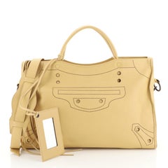 Balenciaga Blackout City Bag Leather Medium