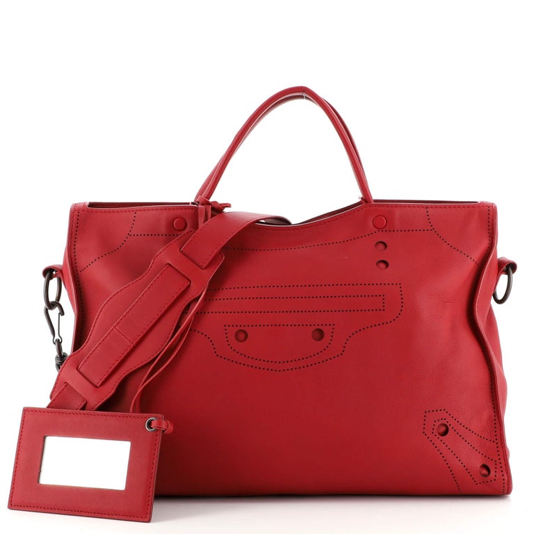 balenciaga blackout city bag