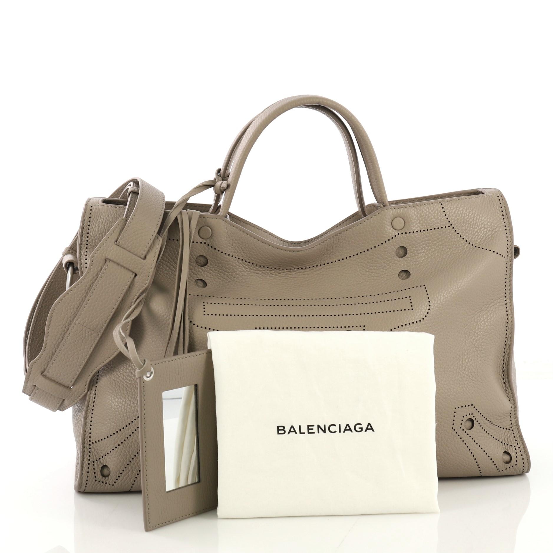 balenciaga blackout city medium