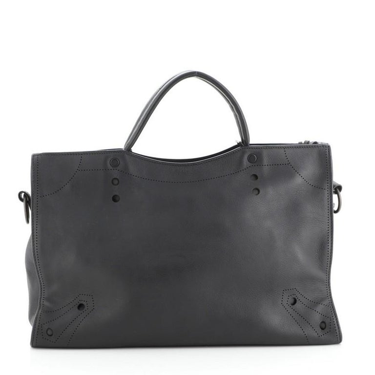 balenciaga blackout city bag