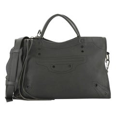 Balenciaga Blackout City Bag Leather Medium
