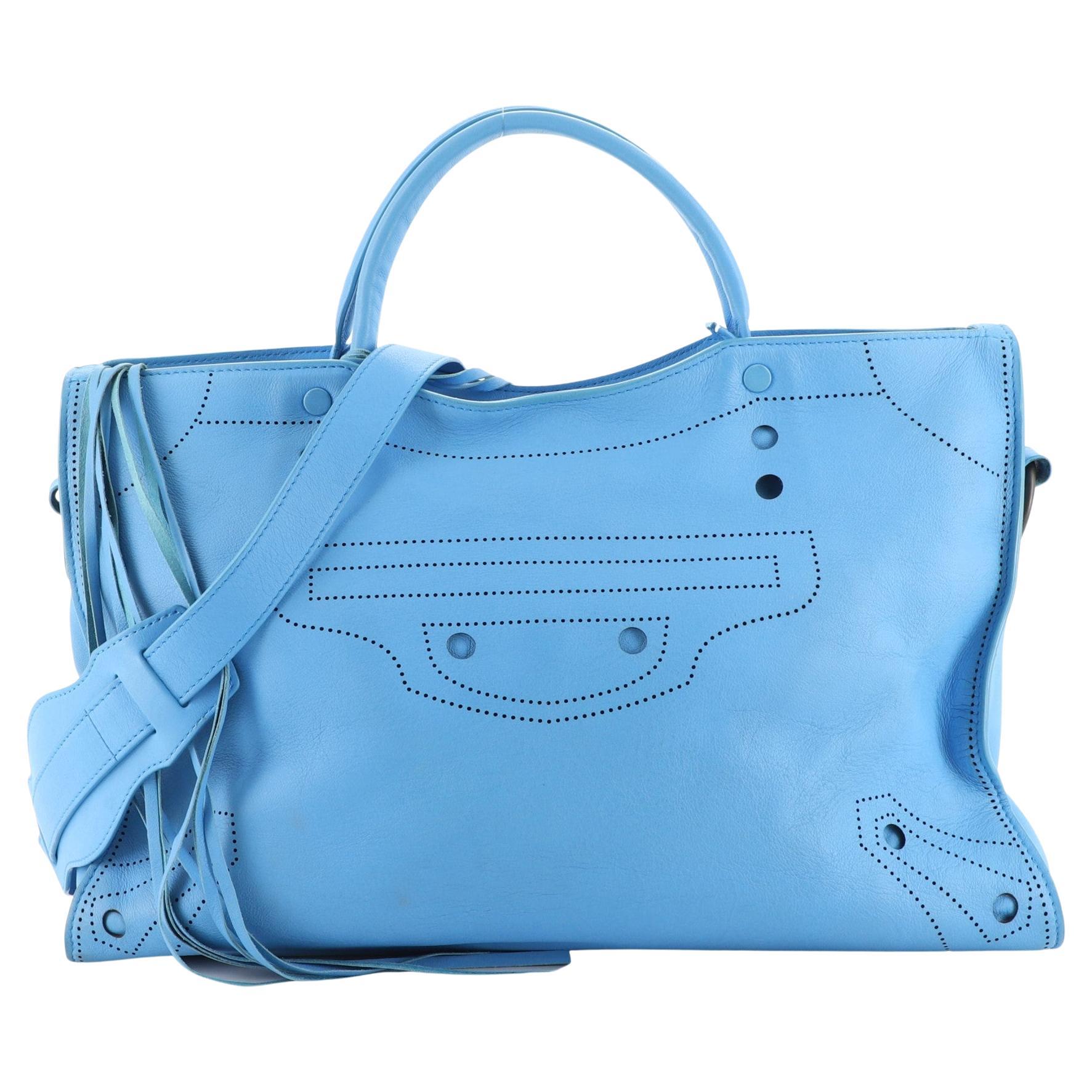 Balenciaga Blackout City Bag Leather Medium