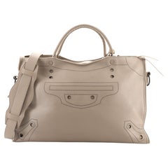 Balenciaga Blackout City Bag Leather Medium