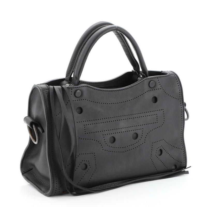 balenciaga blackout mini