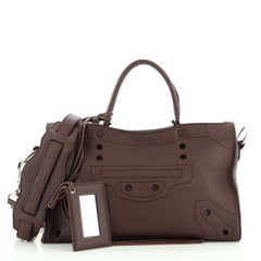 Balenciaga Blackout City Bag Leather Small