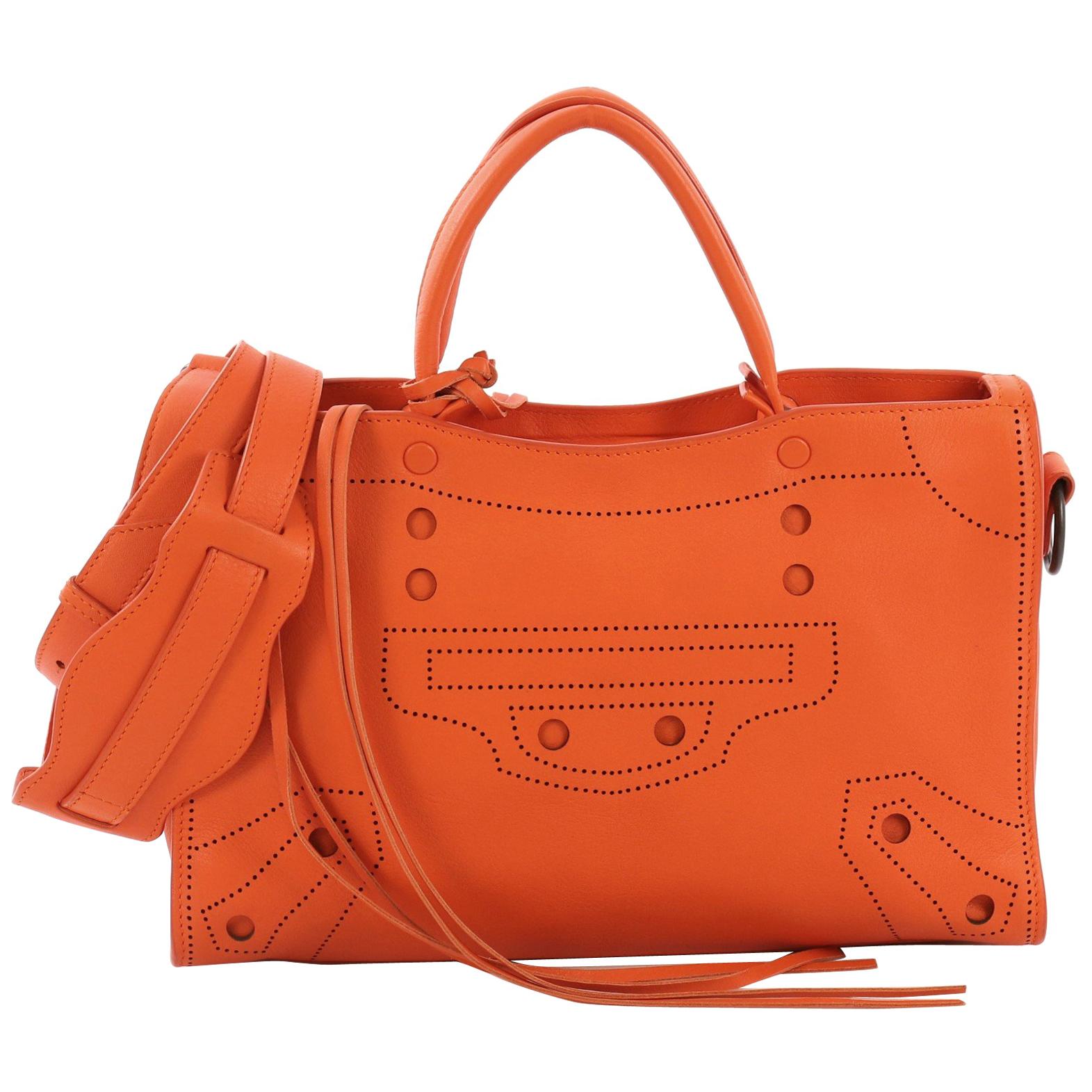 balenciaga blackout city small