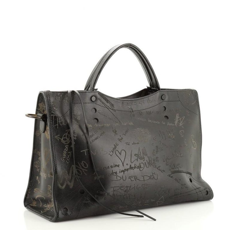 balenciaga blackout bag