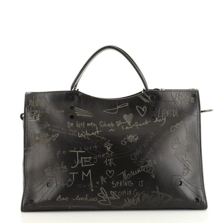 balenciaga blackout bag