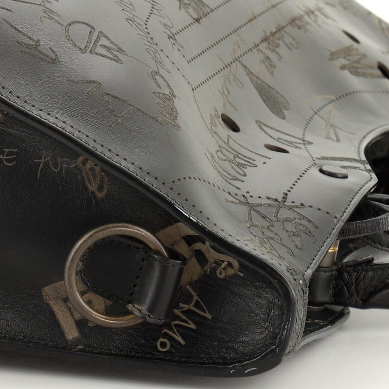 Balenciaga Blackout City Bag Printed Leather Medium 1