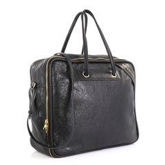Balenciaga Blanket Square Bag Leather Large