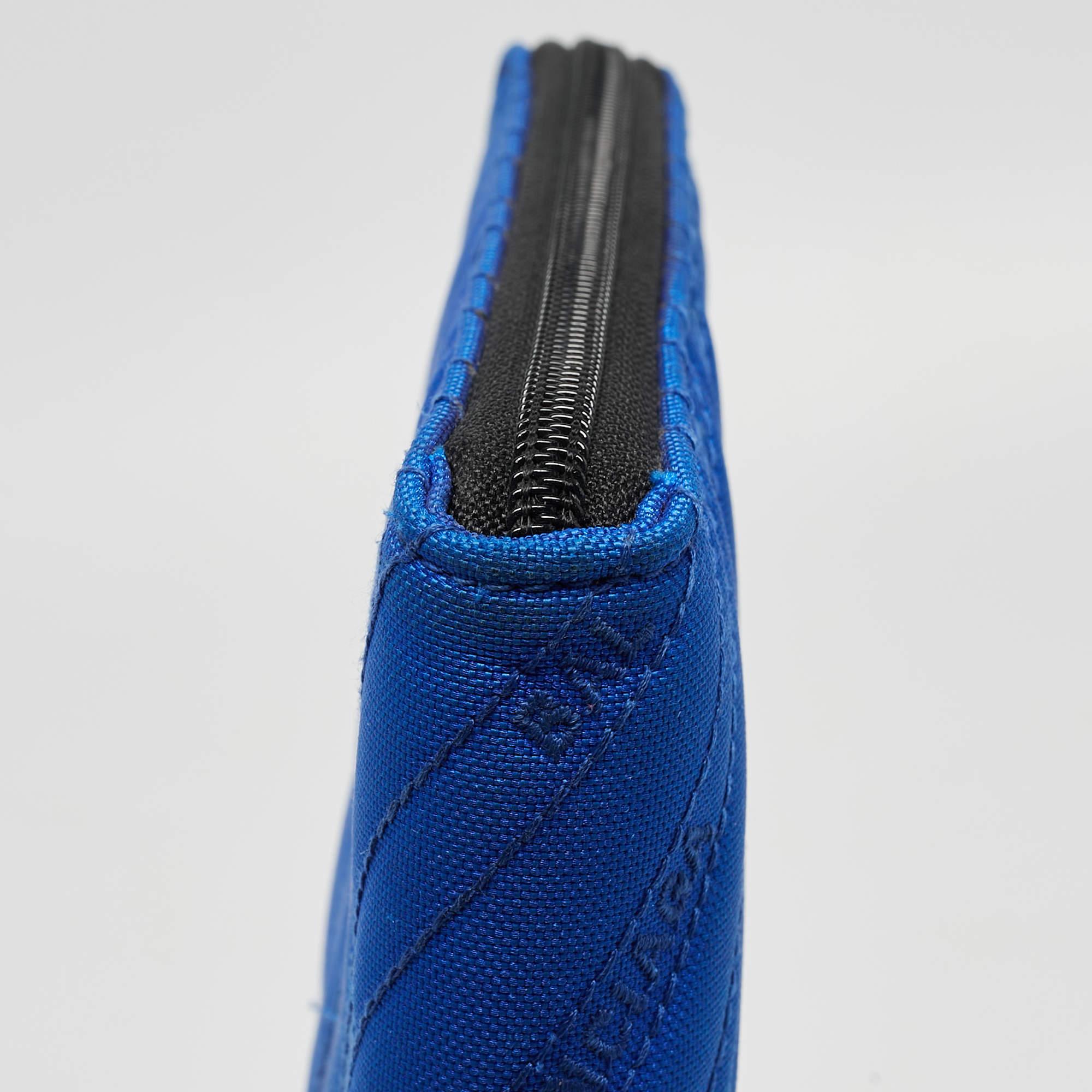 Balenciaga Blue/Black Logo Nylon iPad Case 3