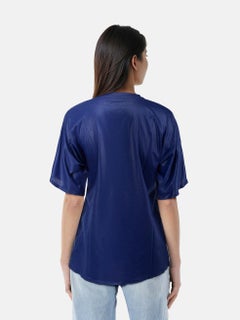 Balenciaga Blue Fall Winter 2012-2013 T-Shirt Size S