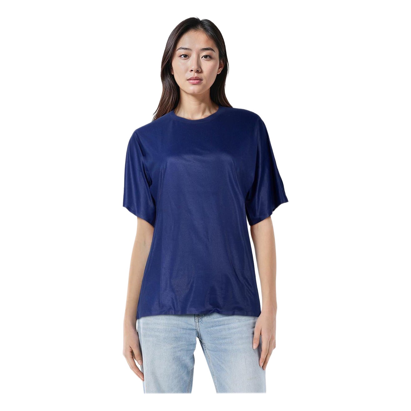 Balenciaga Blue Fall Winter 2012-2013 T-Shirt Size S