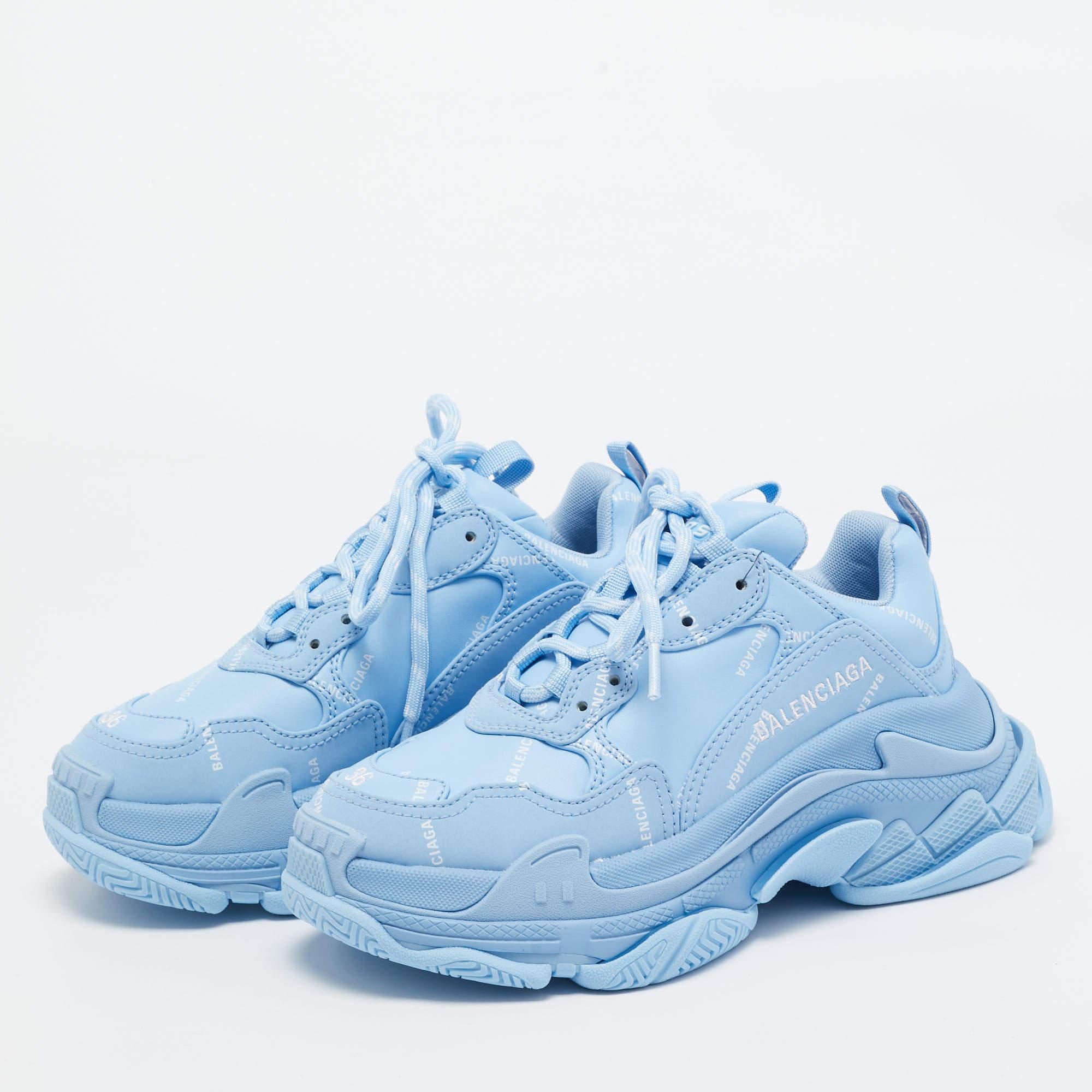 The Triple S by Balenciaga was first seen in January of 2017 but it dropped only in September of the same year. Once it launched the shoes shook the sneaker scene and started the Dad sneaker trend. Today they are on the feet of sneaker fans and