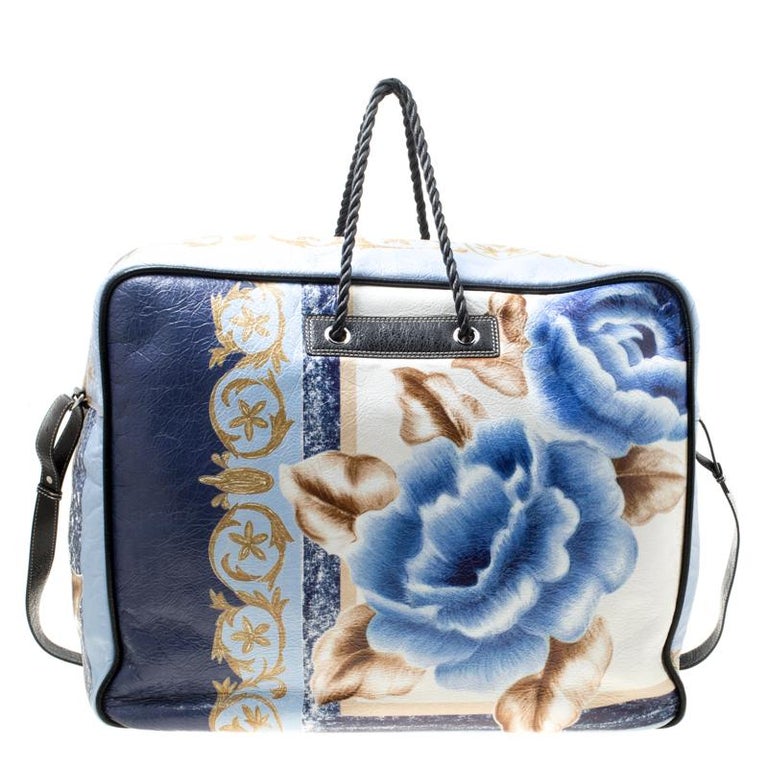 Balenciaga blanket printed bag clearance