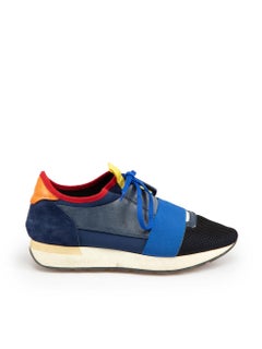 Balenciaga Blue Race Runner Trainers Size IT 39