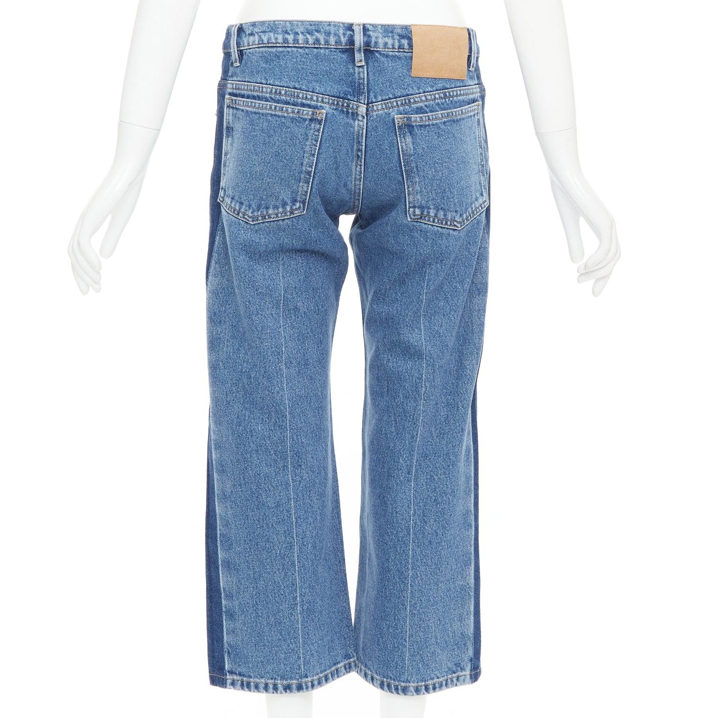 Donna Balenciaga jeans a vita bassa a vita larga FR36 S in vendita