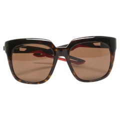 Balenciaga Gafas de sol Wayfarer Marrón/Negro BB0053S
