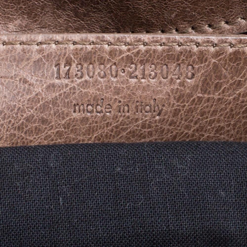 Balenciaga Brown Leather GH Work Tote 2