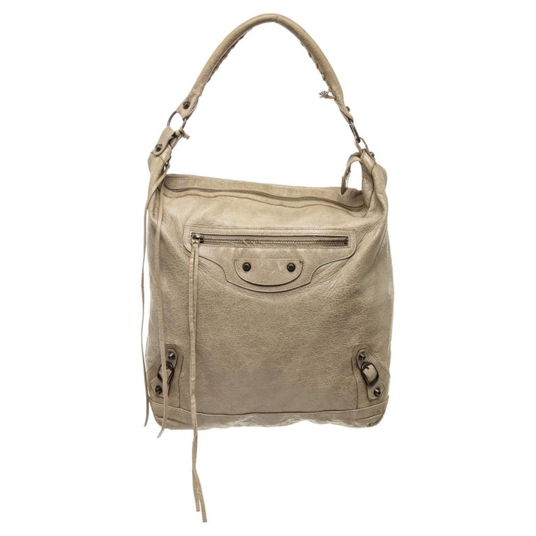 Balenciaga Green Leather The Day City Hobo Bag main image 1