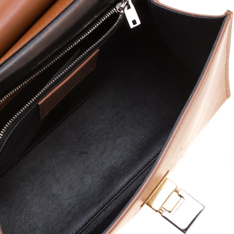 Balenciaga Brown Leather Le Dix Cartable Top Handle Bag 1