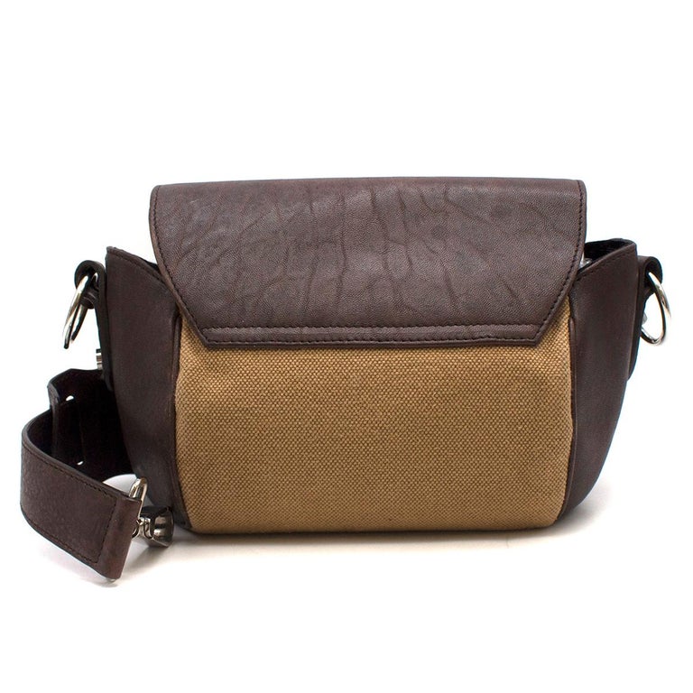 Balenciaga Brown Leather Mini Baguette Bag at 1stDibs