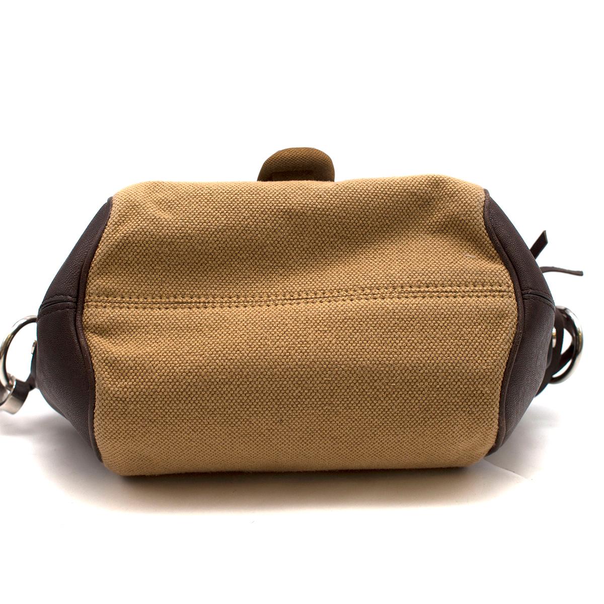 Balenciaga Brown Leather Mini Baguette Bag In Good Condition In London, GB