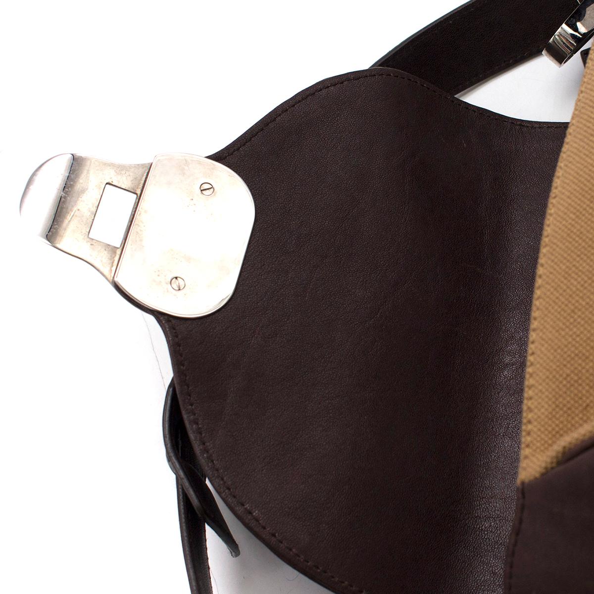 Balenciaga Brown Leather Mini Baguette Bag 1