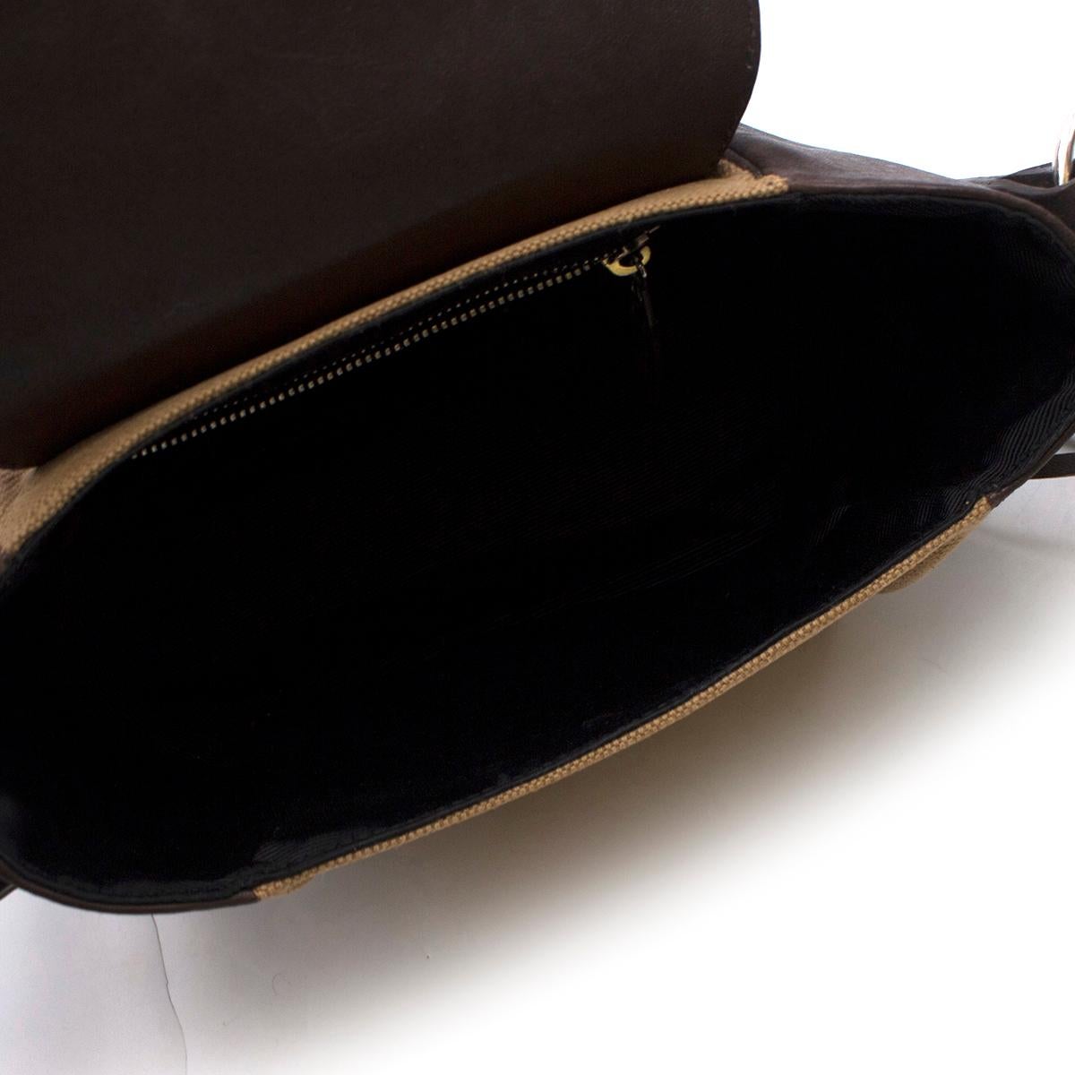 Balenciaga Brown Leather Mini Baguette Bag 2