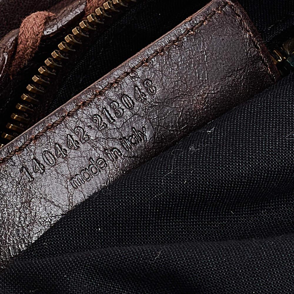 Balenciaga Brown Leather RH Day Bag 2