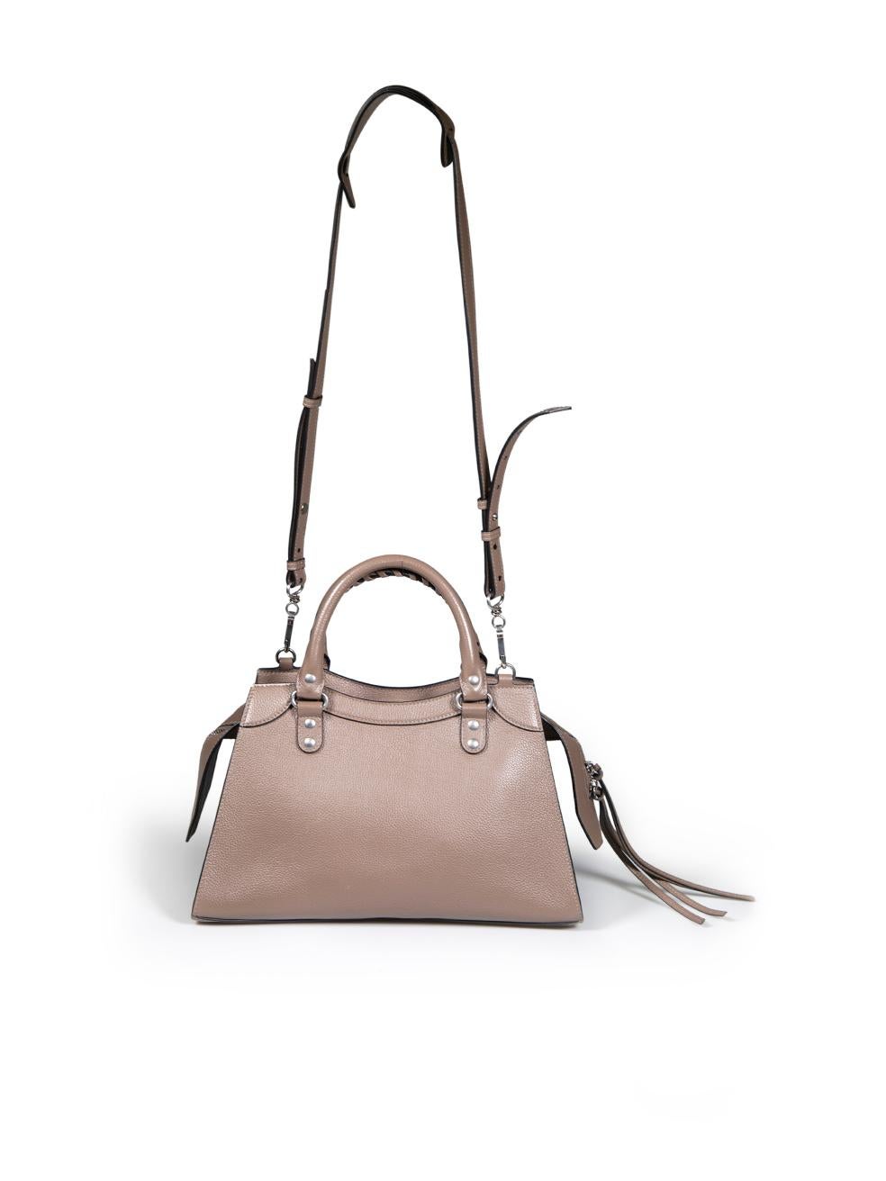 Balenciaga Brown Leather Small Neo Classic City Bag In Excellent Condition In London, GB