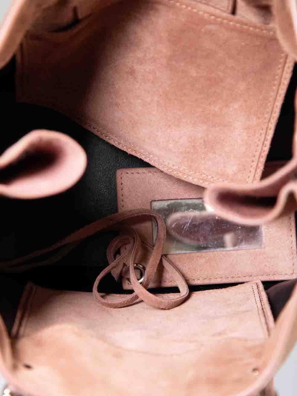 Balenciaga Brown Suede Mini Papier Tote For Sale 1