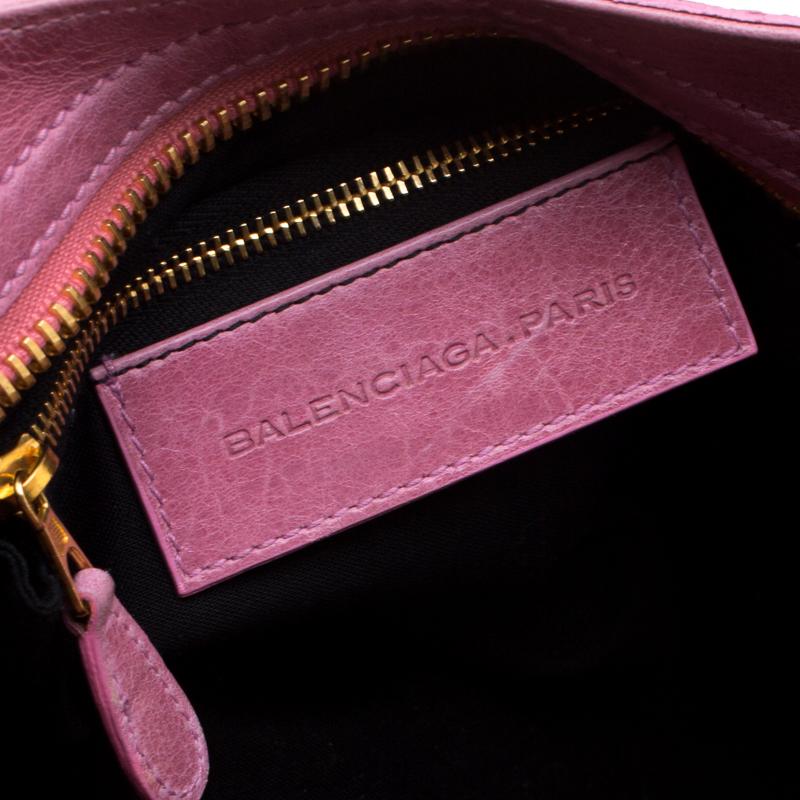 Balenciaga Bubble Gum Leather GGH City Bag In Good Condition In Dubai, Al Qouz 2
