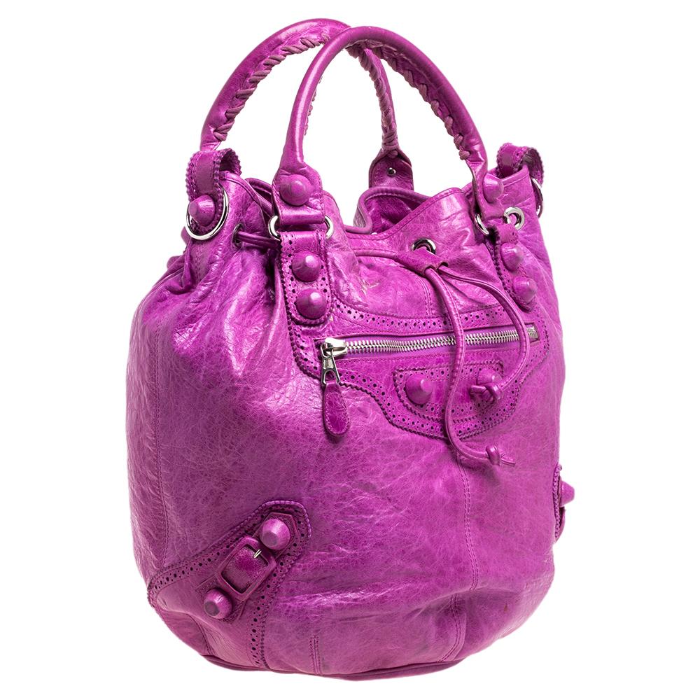 balenciaga pompon bag