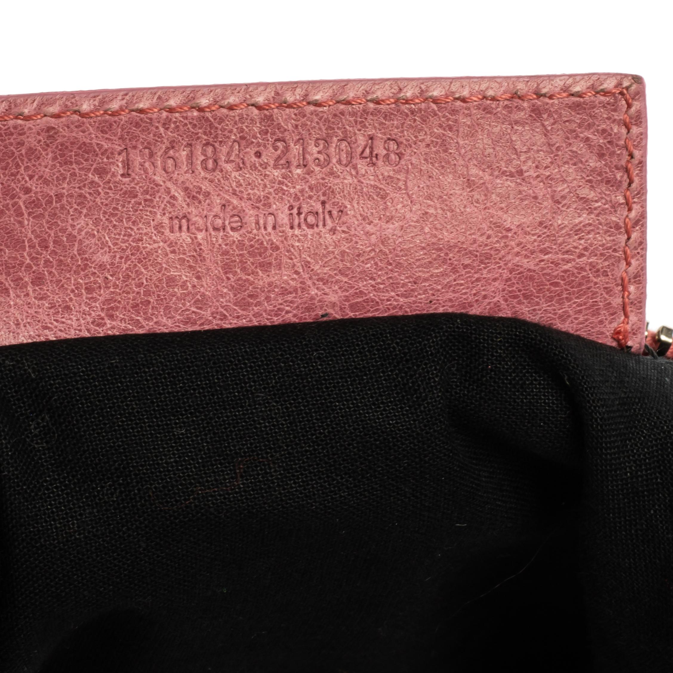 Balenciaga Bubble Gum Pink Leather SGH Brief Tote 9