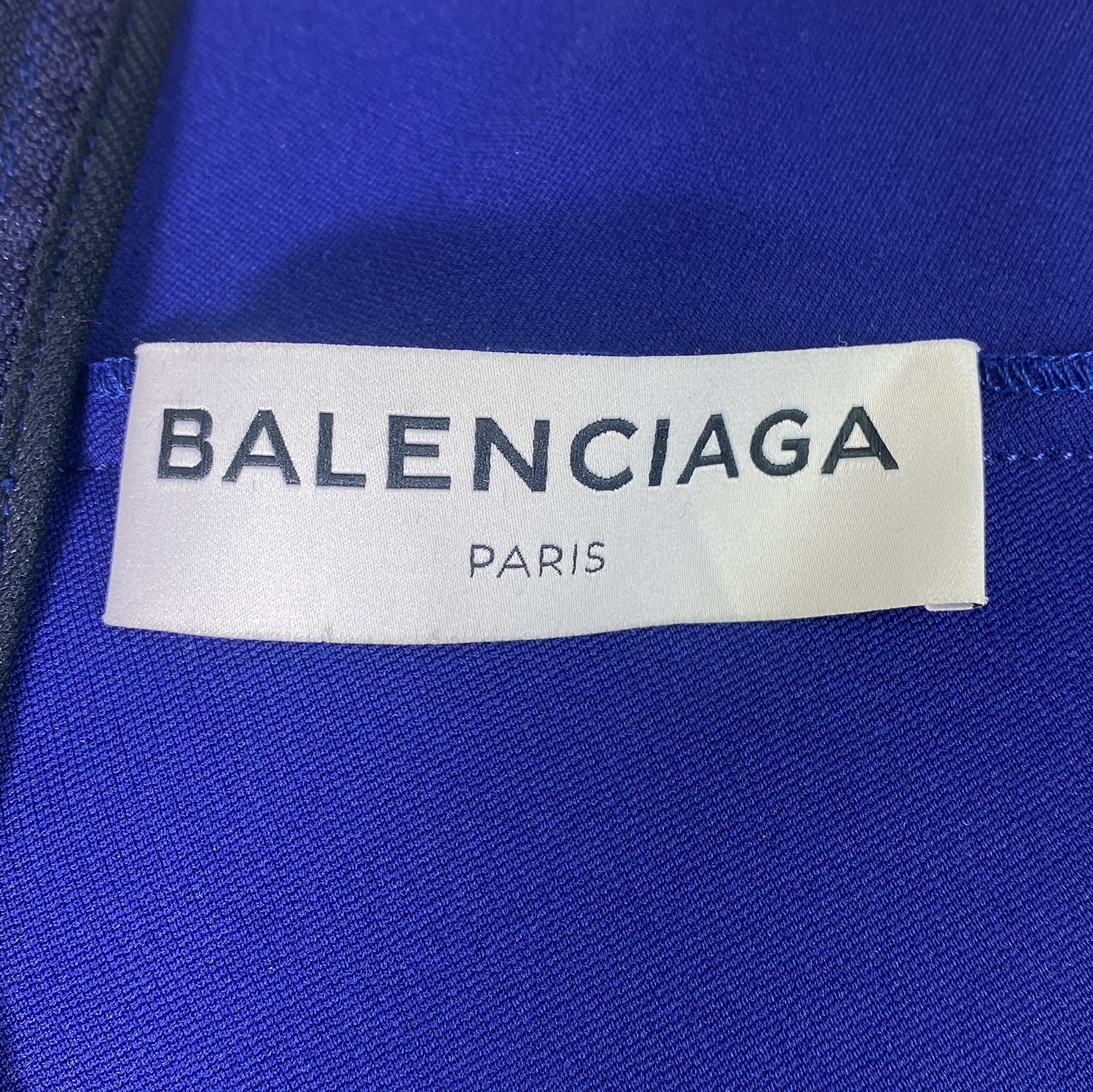 BALENCIAGA By DEMNA Vestito Jewell Blu Pre Autunno 2017 in vendita 6