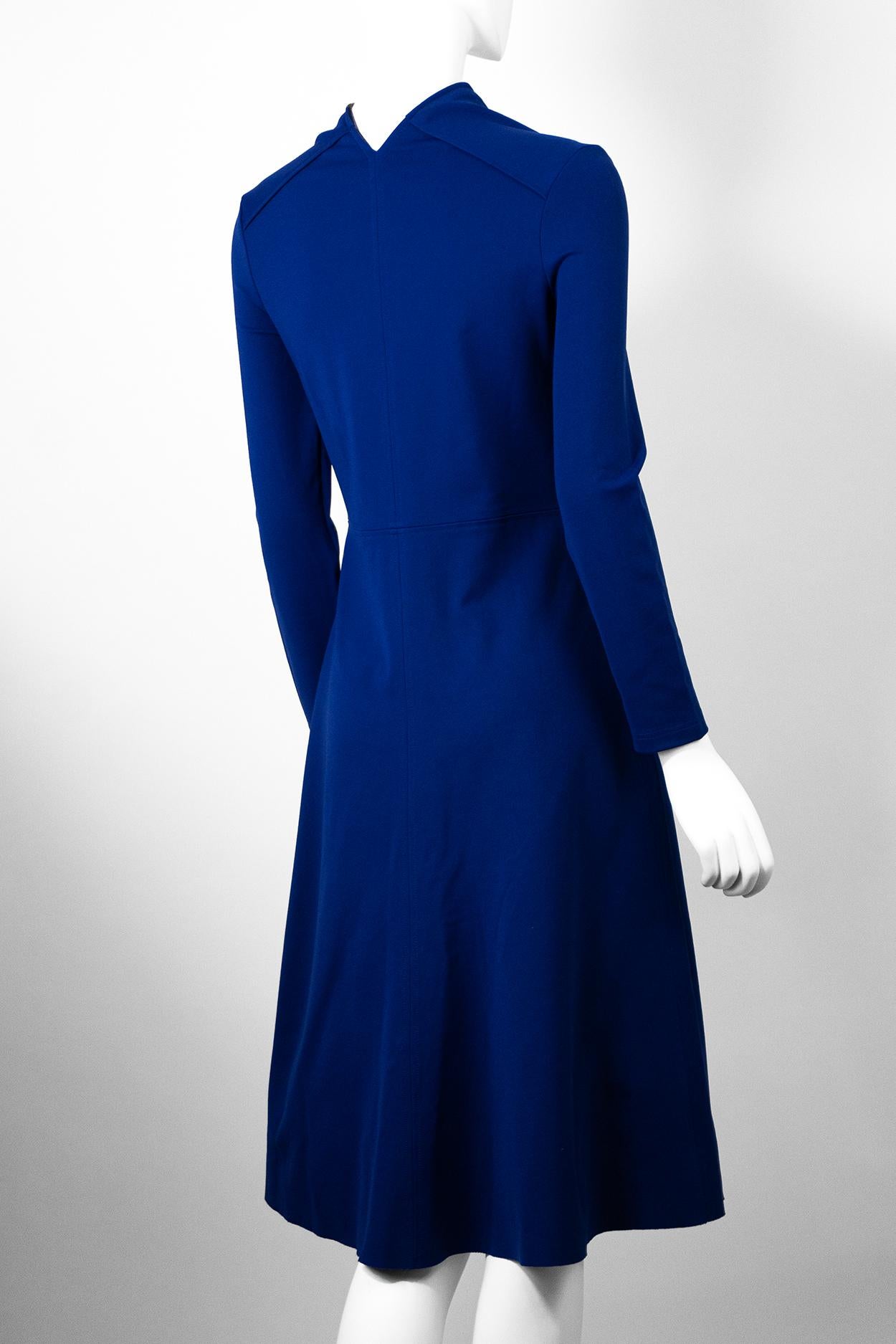 BALENCIAGA By DEMNA Vestito Jewell Blu Pre Autunno 2017 in vendita 1