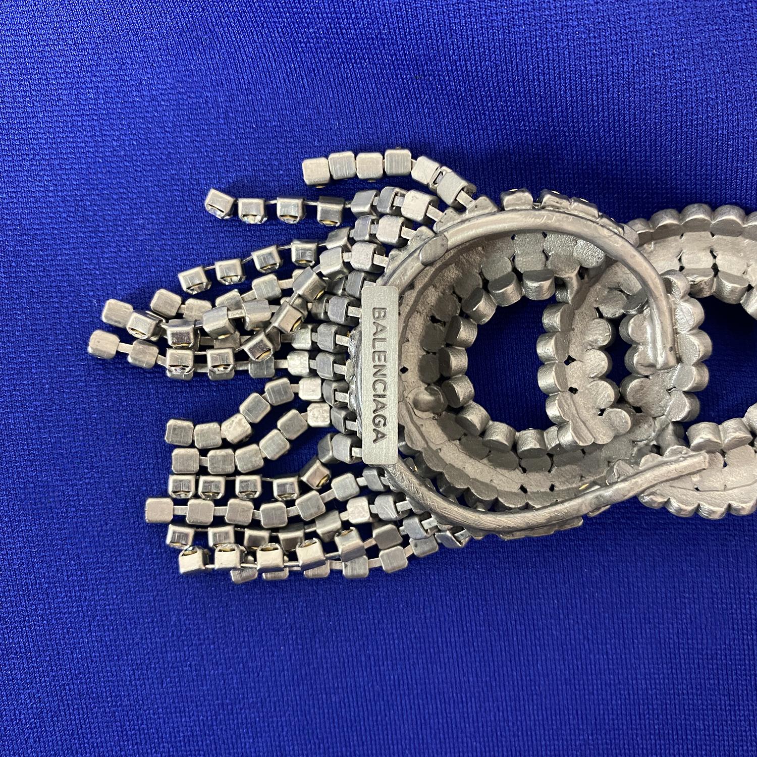 BALENCIAGA By DEMNA Vestito Jewell Blu Pre Autunno 2017 in vendita 5