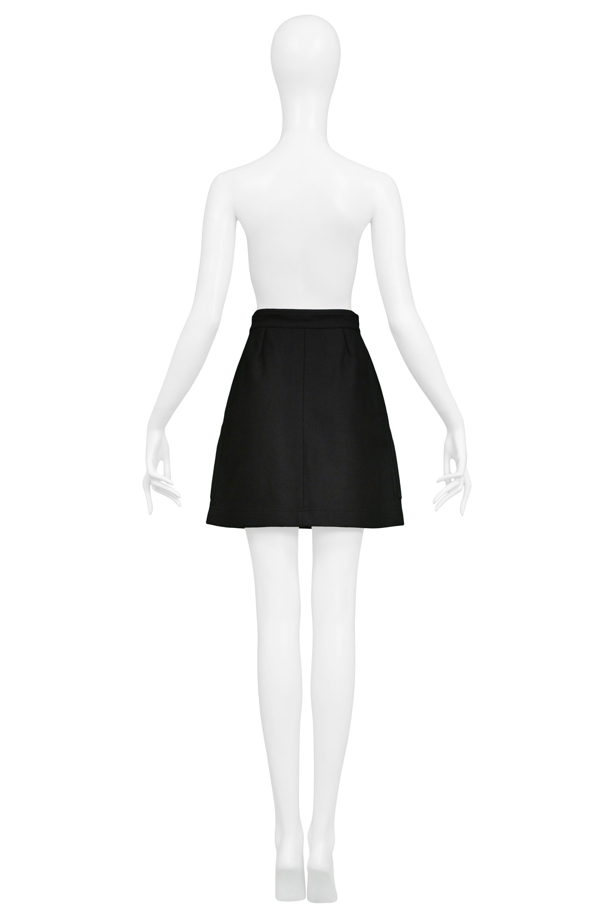 balenciaga tartan skirt