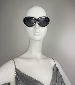 BALENCIAGA by NICHOLAS GHESQUIERE 2007 Vintage Gafas de sol de pasarela Unisex