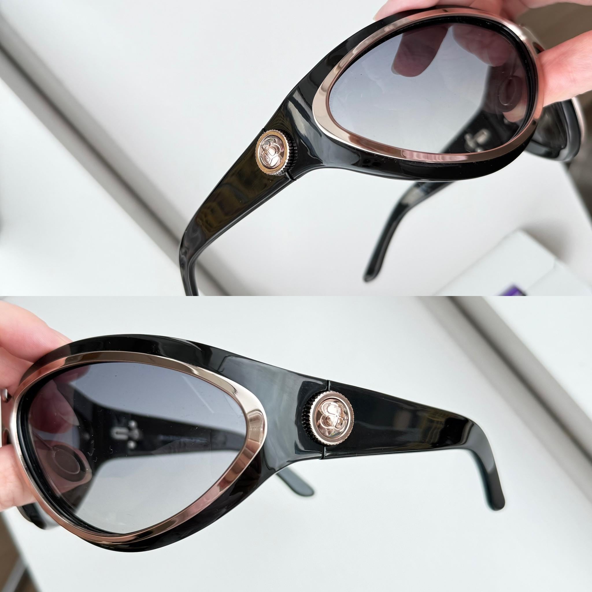 Lunettes de soleil unisexe BALENCIAGA by NICHOLAS GHESQUIERE 2007 Vintage Runway Pour femmes en vente
