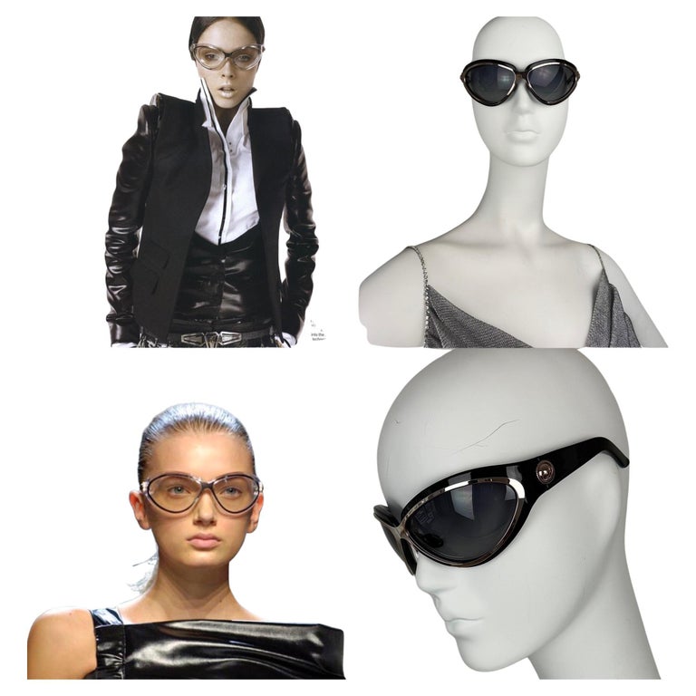 Balenciaga for  NICOLAS GHESQUIERE Vintage sunglasses New with case $1500.00 Vintage Balenciaga by Nicolas Ghesquiere... | Depop main image 4
