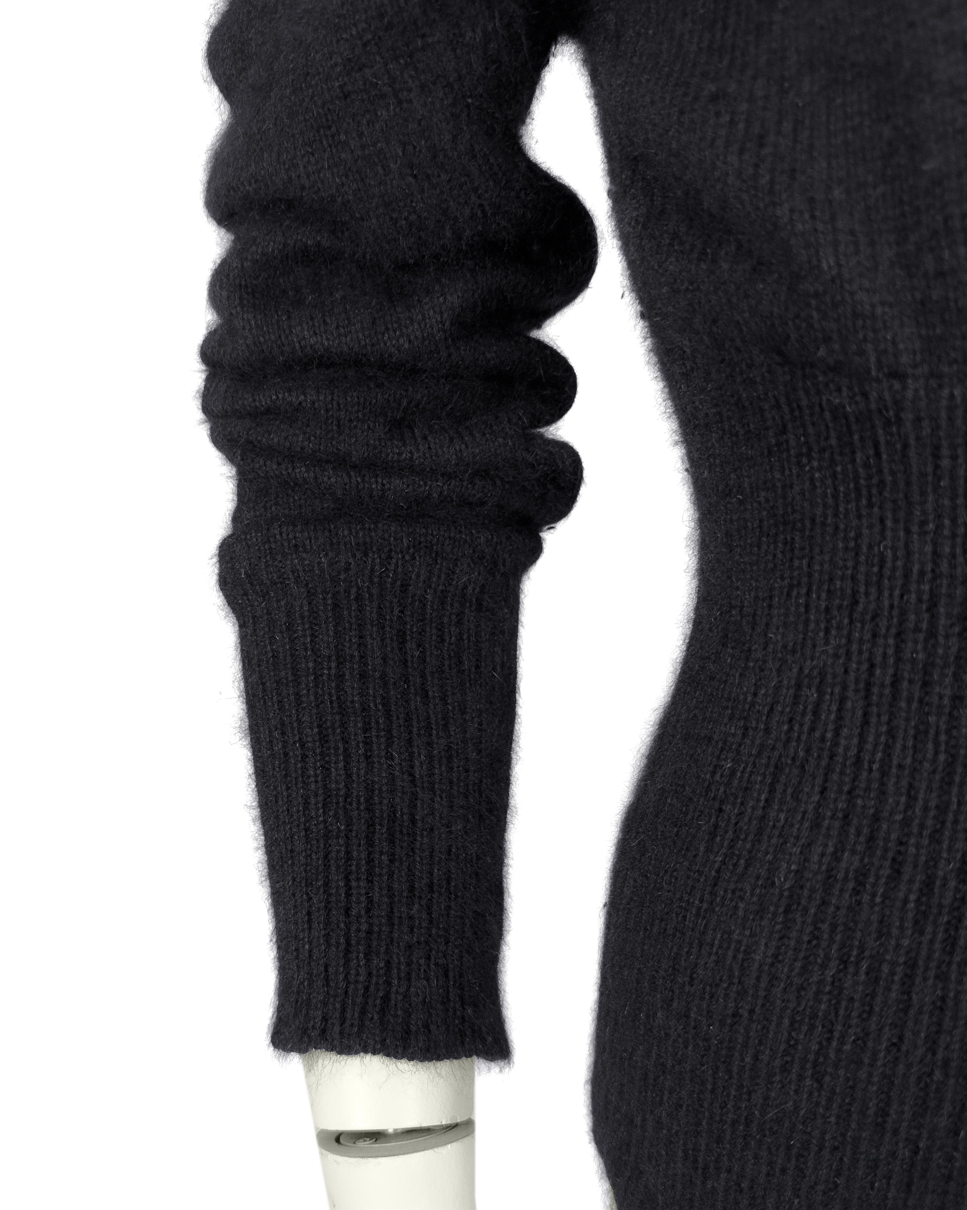 Balenciaga by Nicolas Ghesquière - Maglione in lana cut-out per la passerella Le DIX Autunno 2001 in vendita 1