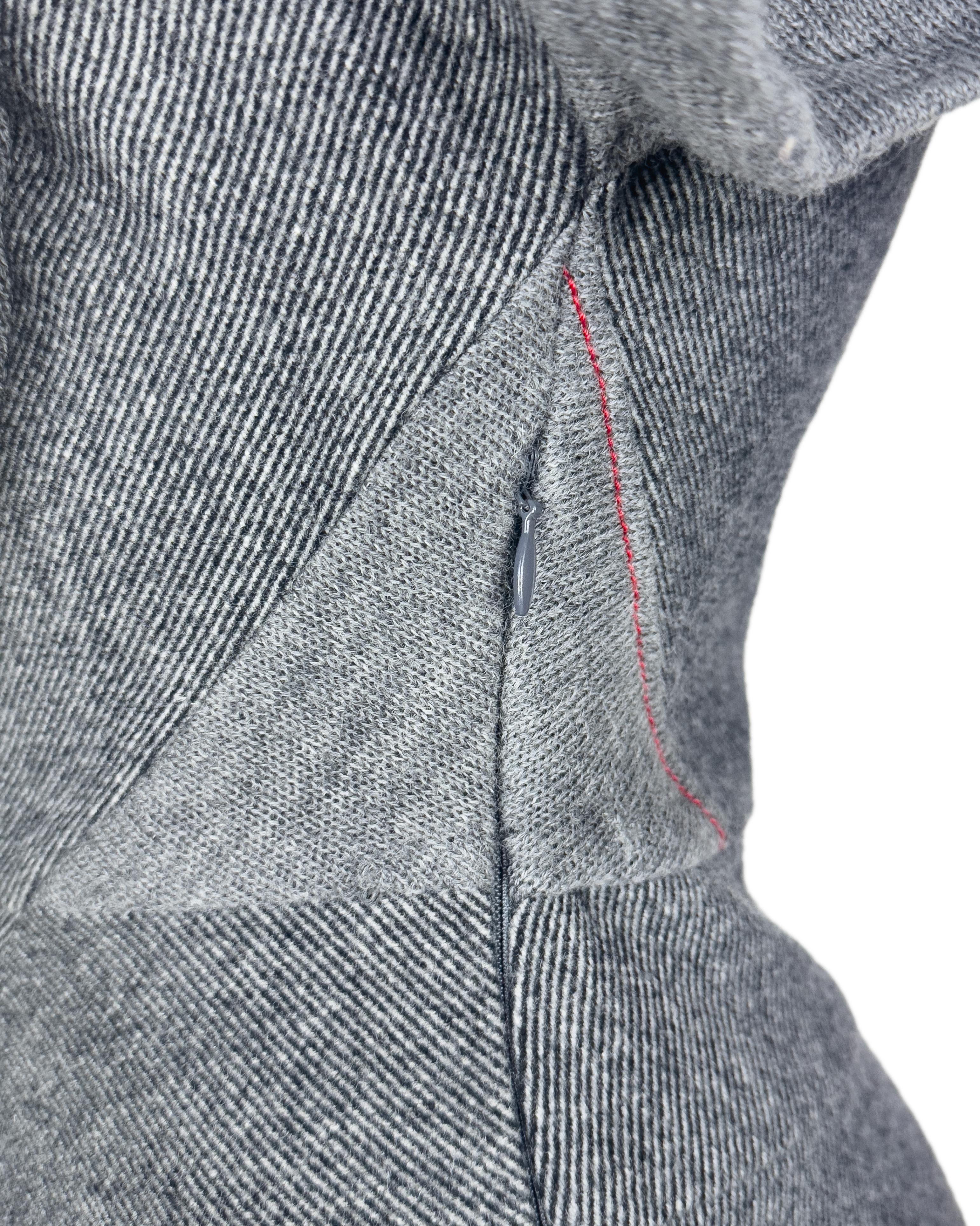 Balenciaga by Nicolas Ghesquiere Fall 2002 Cubist Mixed Media Dress en venta 2