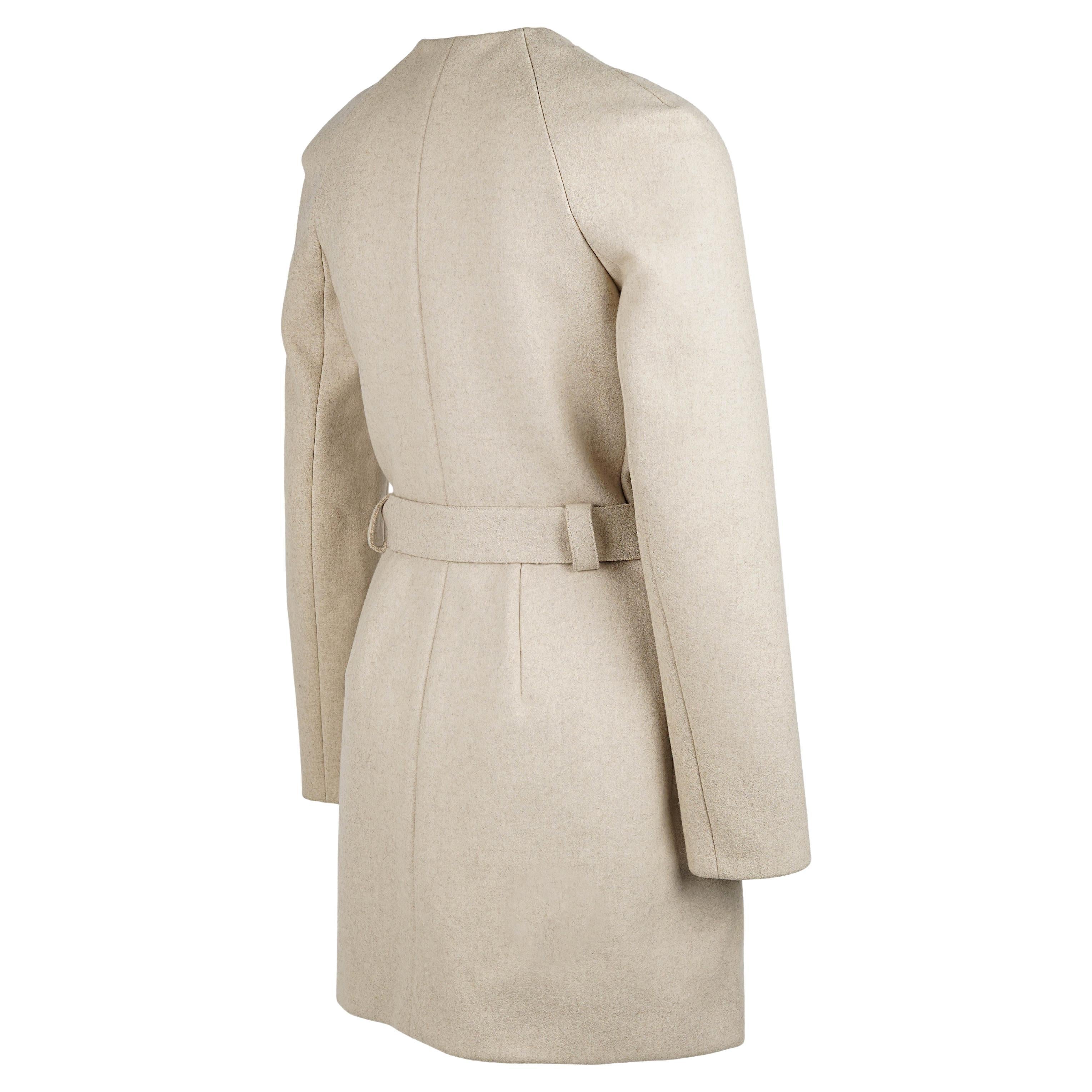 Balenciaga by Nicolas Ghesquière Fall/Winter 2010 Wool Blend Runway Coat – FR36 Bon état - En vente à Berlin, DE