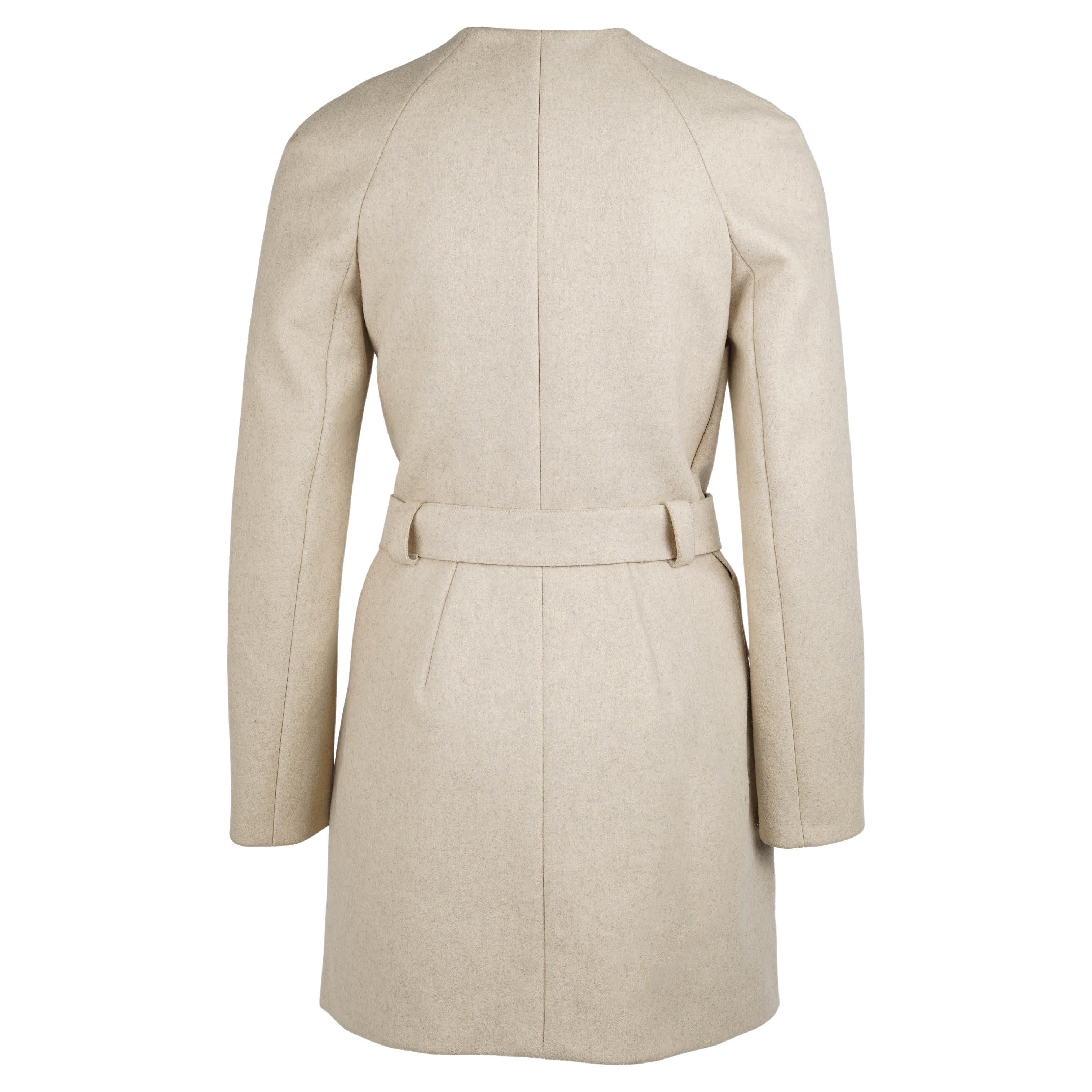Balenciaga by Nicolas Ghesquière Fall/Winter 2010 Wool Blend Runway Coat – FR36 Pour femmes en vente