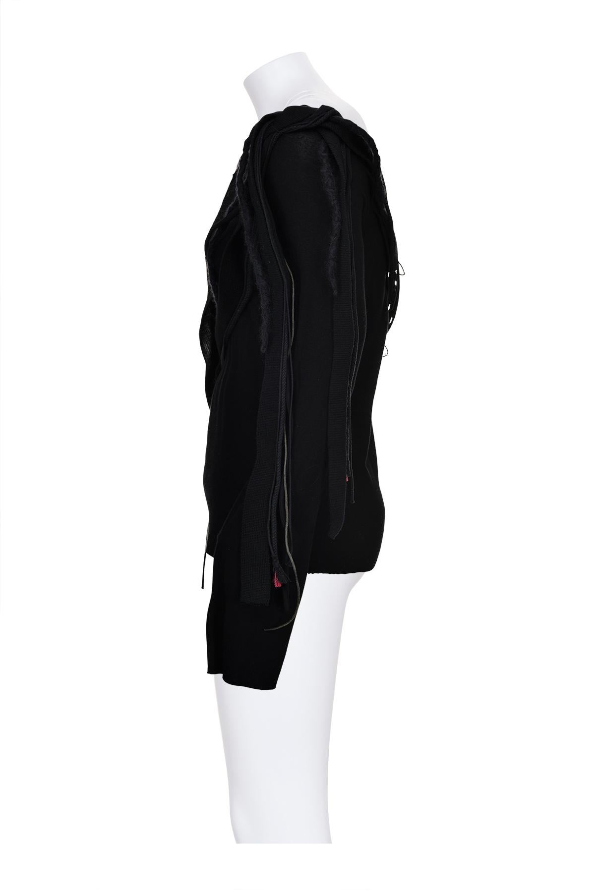 BALENCIAGA BY NICOLAS GHESQUIÈRE FW 00 Camiseta de manga larga rara Gray en venta