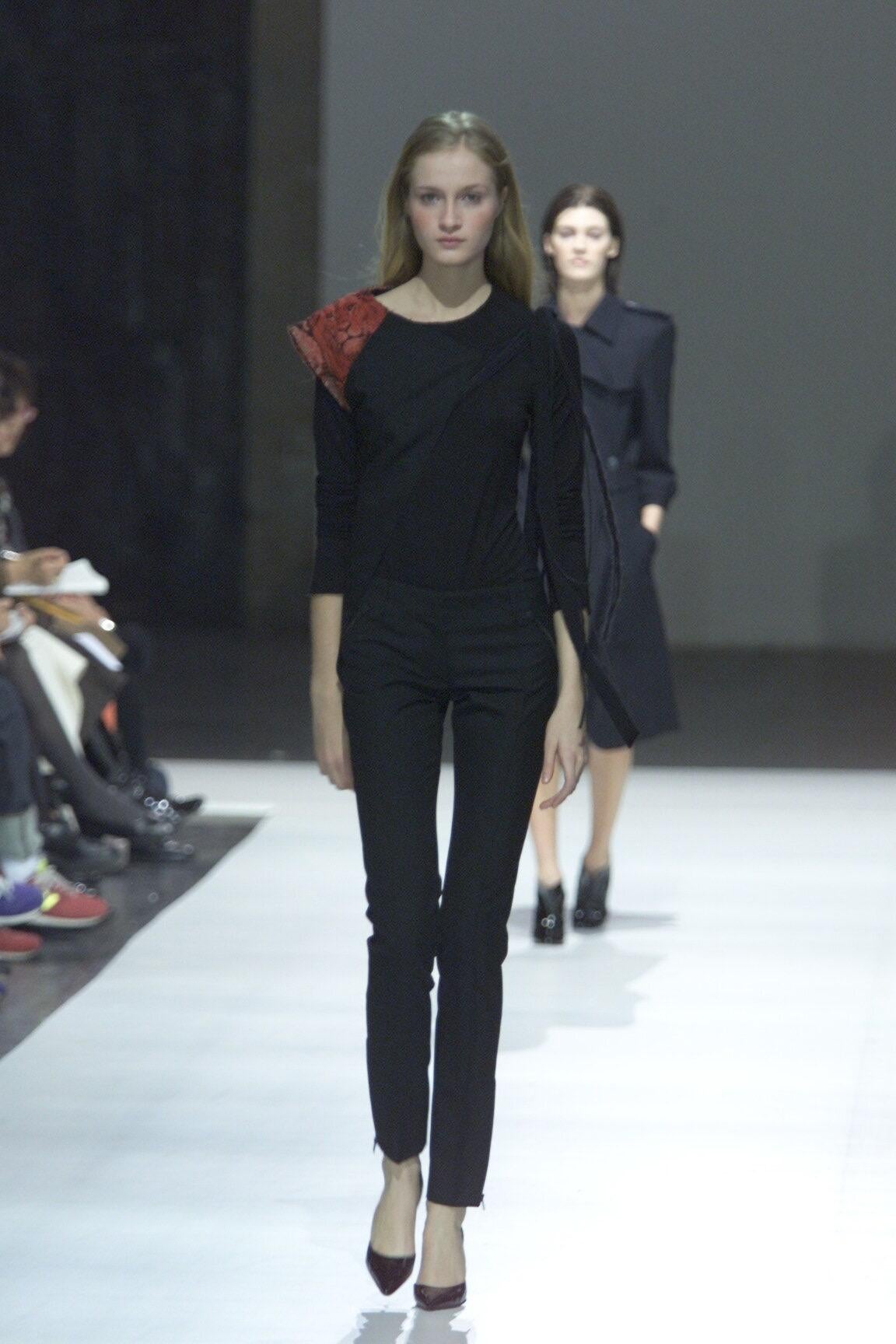 BALENCIAGA BY NICOLAS GHESQUIÈRE FW 00 Camiseta de manga larga rara en venta 3