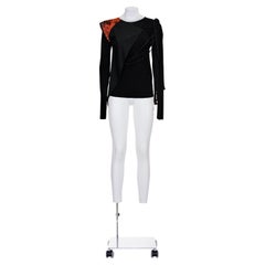 BALENCIAGA BY NICOLAS GHESQUIÈRE FW 00 rare long sleeve jersey top
